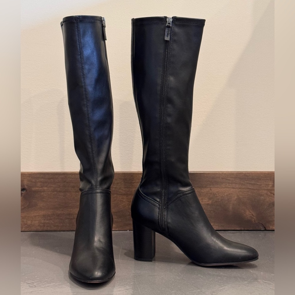 NWOT Franco Sarto Emory Tall Boots in Black Size 8.5